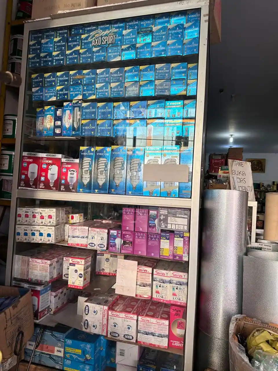 Lampu display dan perlengkapan penerangan