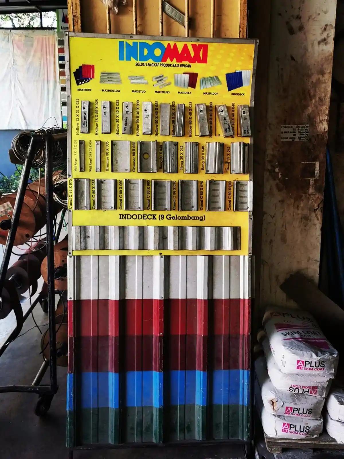 Indomaxi light steel products